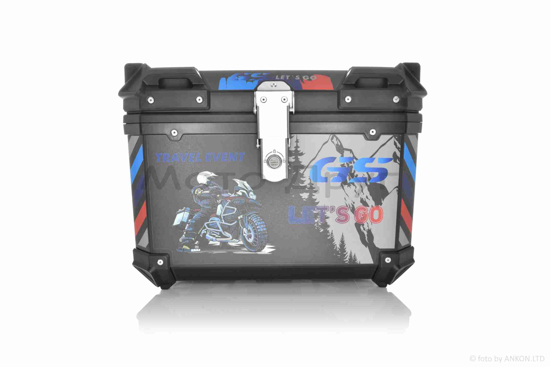 Кофр 60L 460*400*330mm #1592 "MOTO LIFE" — изображение 2