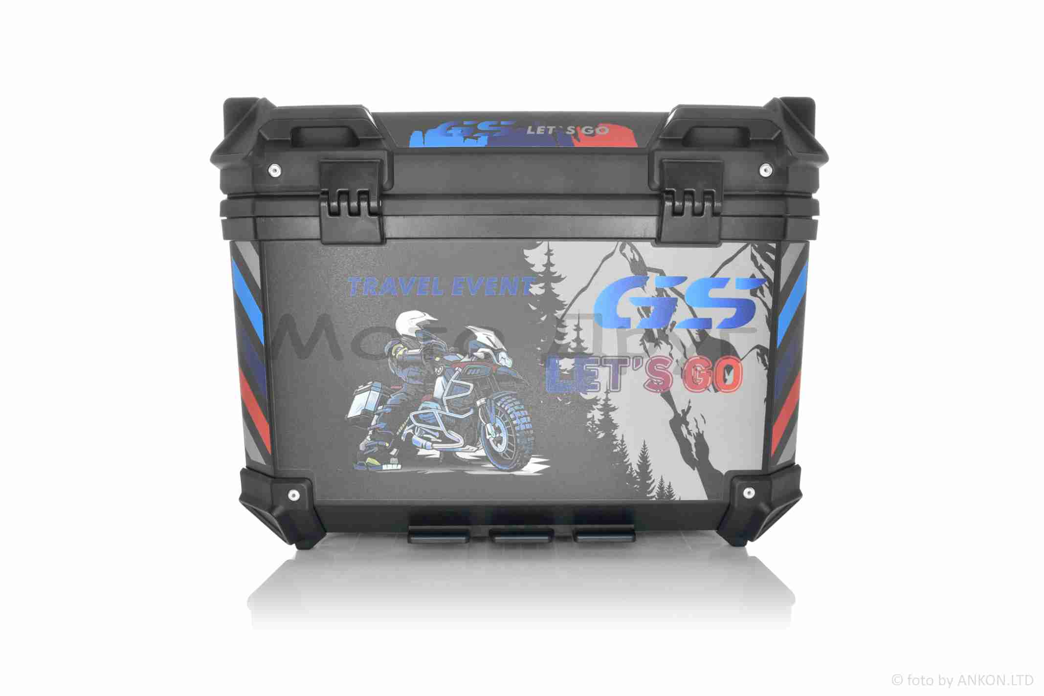 Кофр 60L 460*400*330mm #1592 "MOTO LIFE" — изображение 3