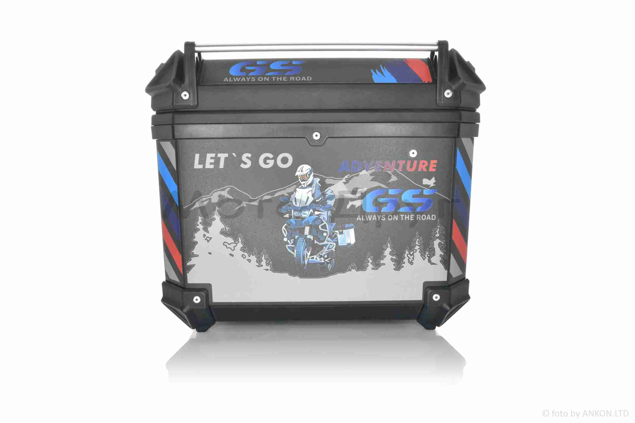 Кофр 60L 460*400*330mm #1592 "MOTO LIFE" — изображение 4