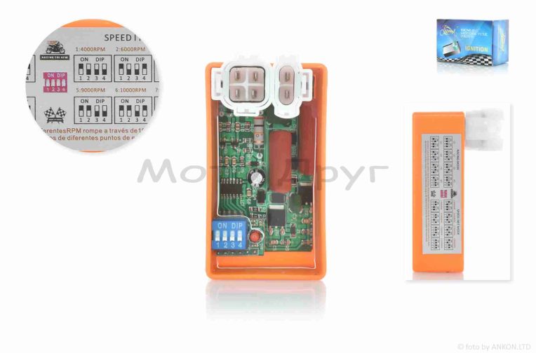 Комутатор (тюнінг)  GY6 50-150  регулювання випередження  “LIPAI”  (червоний)
