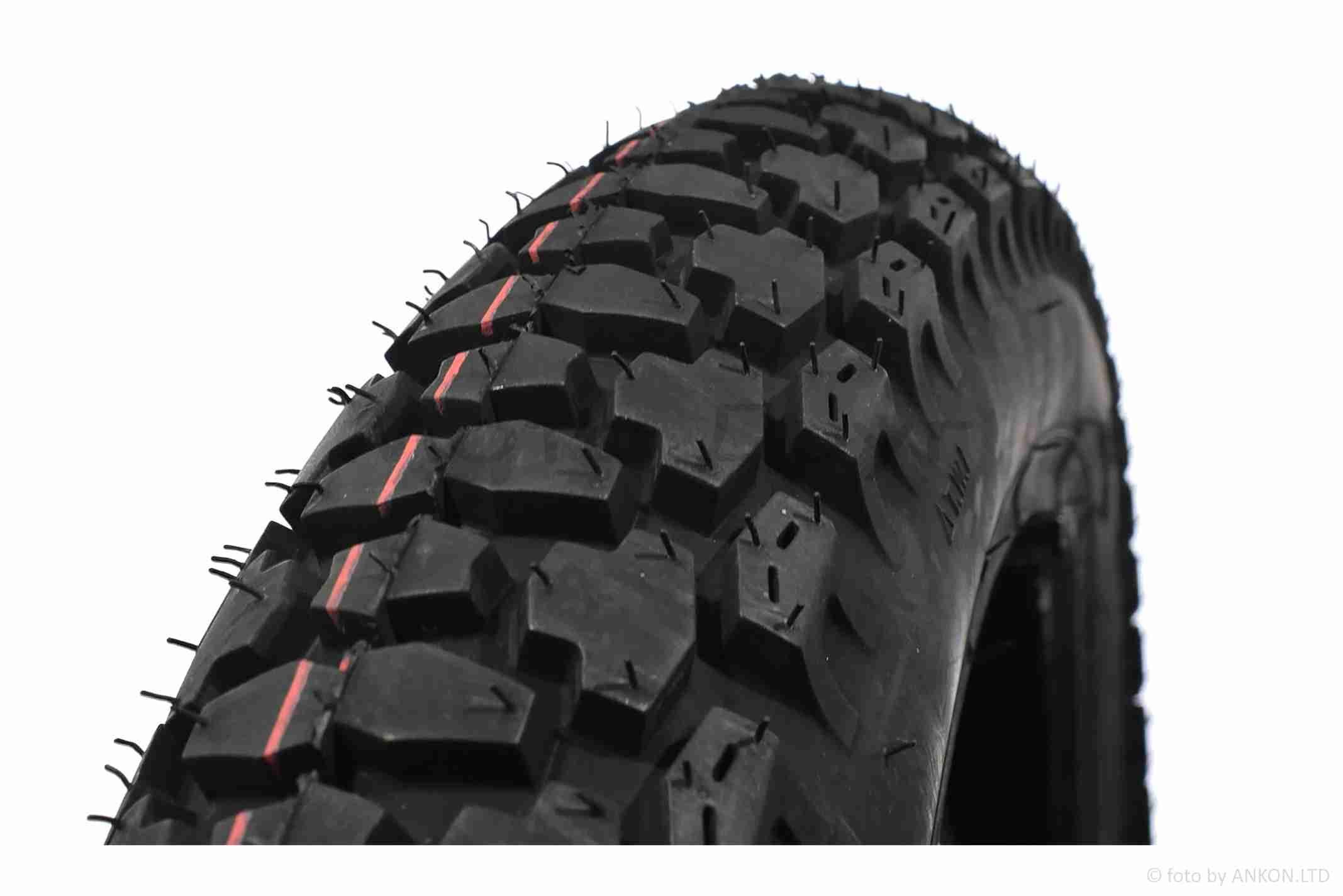 Покрышка мото 18" 3.00-18 #546 TT шип 6PR "SRC" ВЬЕТНАМ