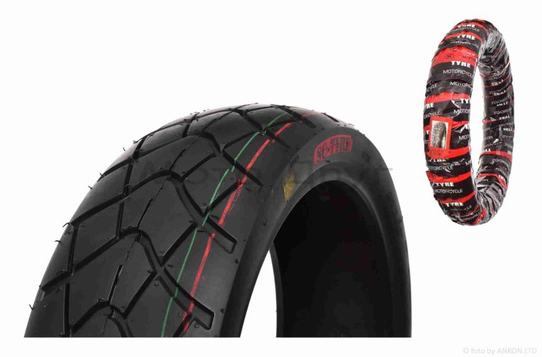 Покрышка мото 13″ 130/60-13 #222 TL дорожная “SC”