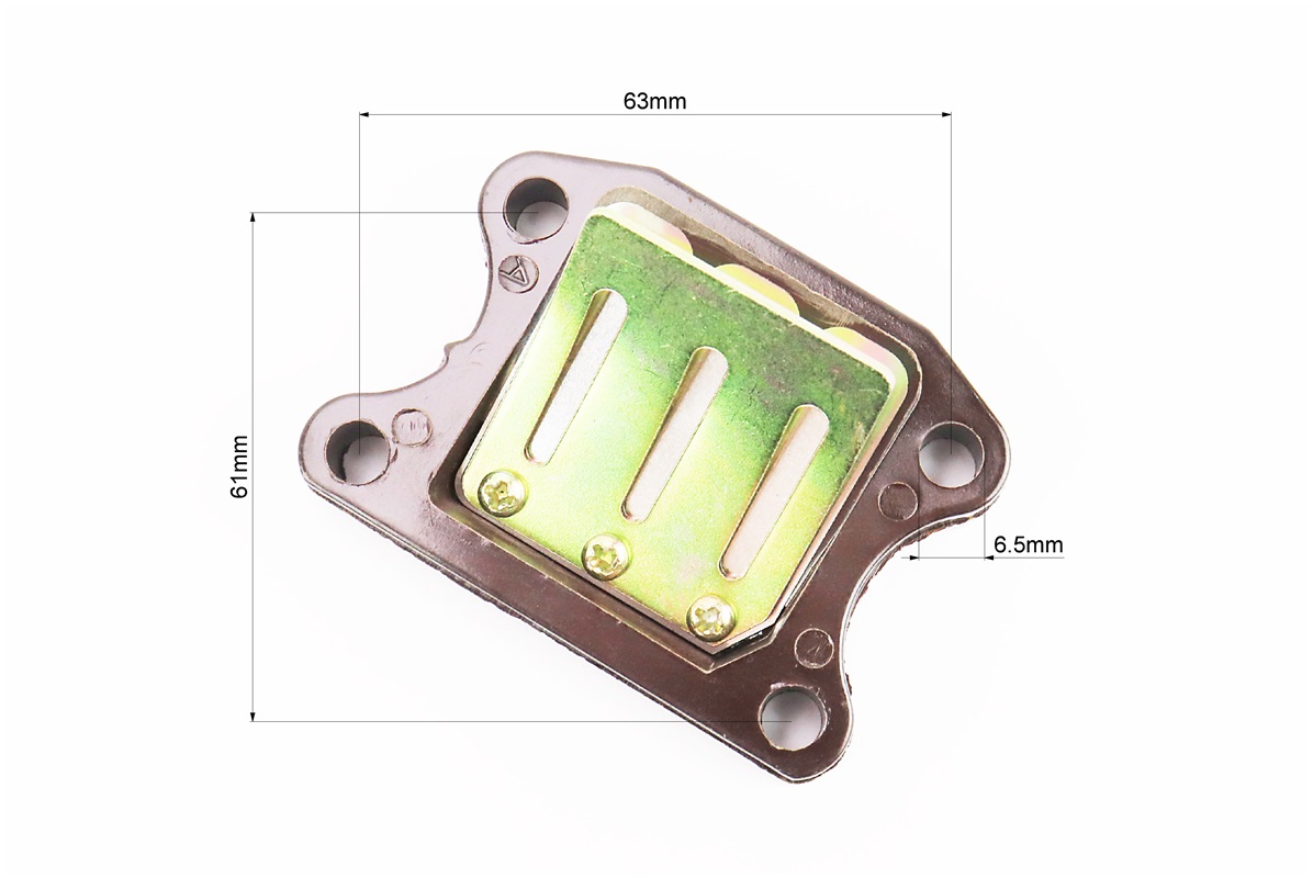 Клапан пелюстковий карбюратора Honda DIO50 (корпус пластик) - Зображення 3