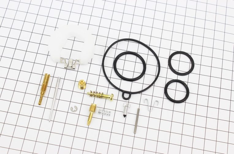 Ремонтний к-кт карбюратора 70cc, 15 деталей+поплавець