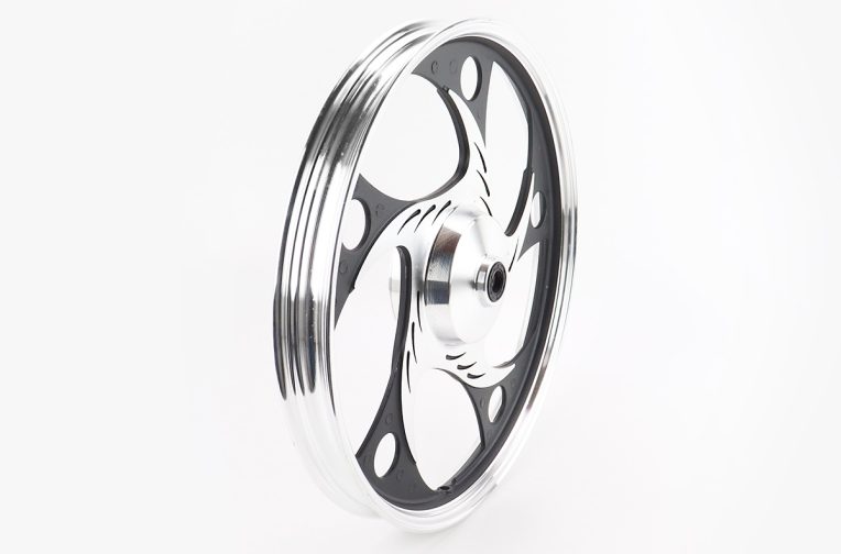 Диск передній литий 1,4-17″ ALPHA “хвиля” тип.2, чорний (вісь 10мм)