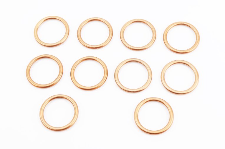 Прокладка глушника з металу 39×32мм, к-кт 10шт