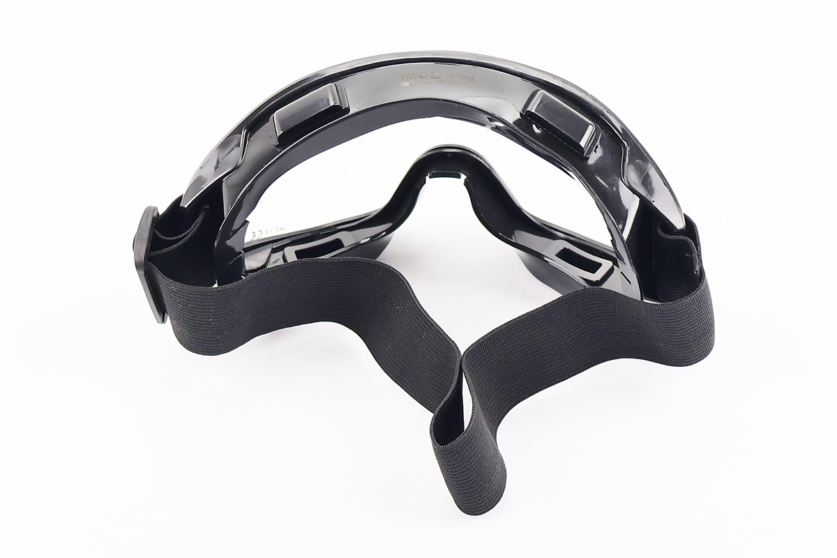 Окуляри кросові/ендуро/АТV, чорні (прозоре скло), YT-73832 - Зображення 2