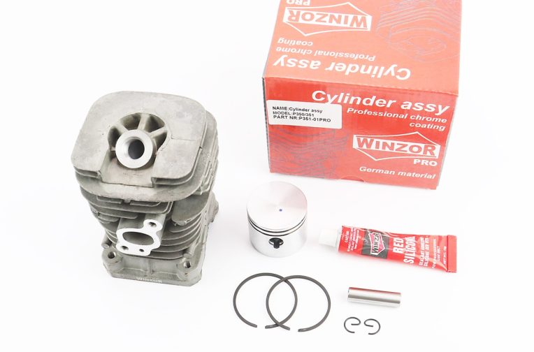 Циліндр к-кт (цпг) 41mm (палець 10mm) “чорний” Partner-350/351/352/371/390/391/420/2035, JONSERED-CS2137/CS2138