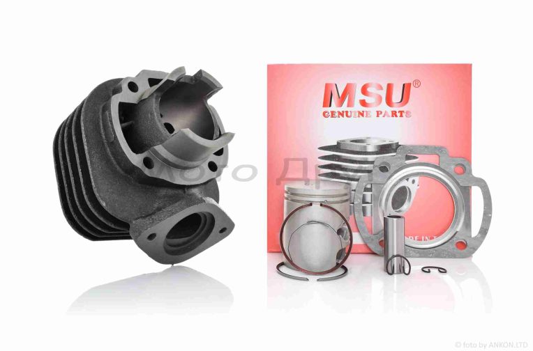 Циліндр до-кт (цпг) Honda DIO ZX/AF34 50cc-40мм (палець 12мм) (AF35 DIO ZX; AF48 LEAD) “MSU”  (безазбест)  ТАЙВАНЬ