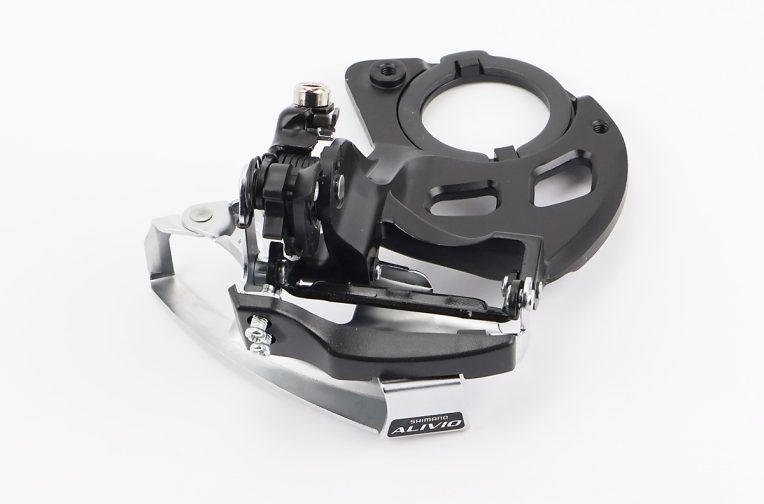 Перемикач ланцюга передній з універсальною тягою, кріпл. під каретку, під зірку 42Т, ALIVIO FD-M410E