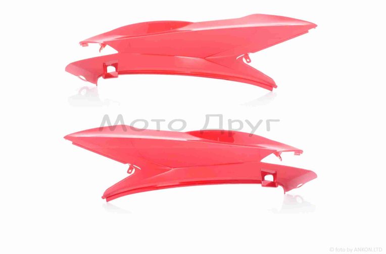 Пластик SOLO 50 боковины, красный “SKYMOTO”