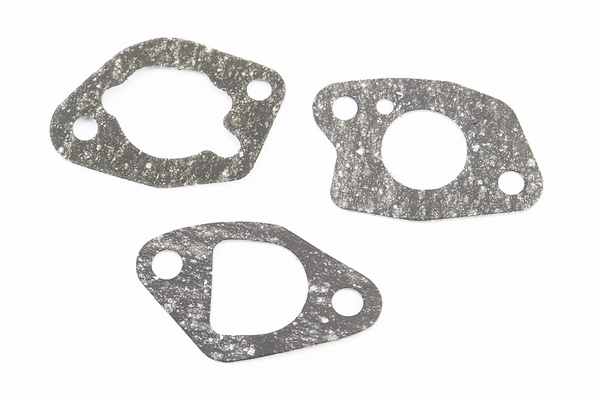 Прокладки карбюратора 168F/170F, к-кт 3 деталі (пароніт)