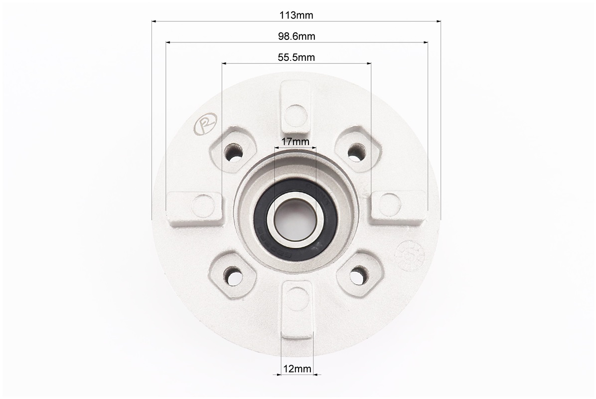Панель демпферна з підшипником, висота посадки зірки - 31мм. - Зображення 4