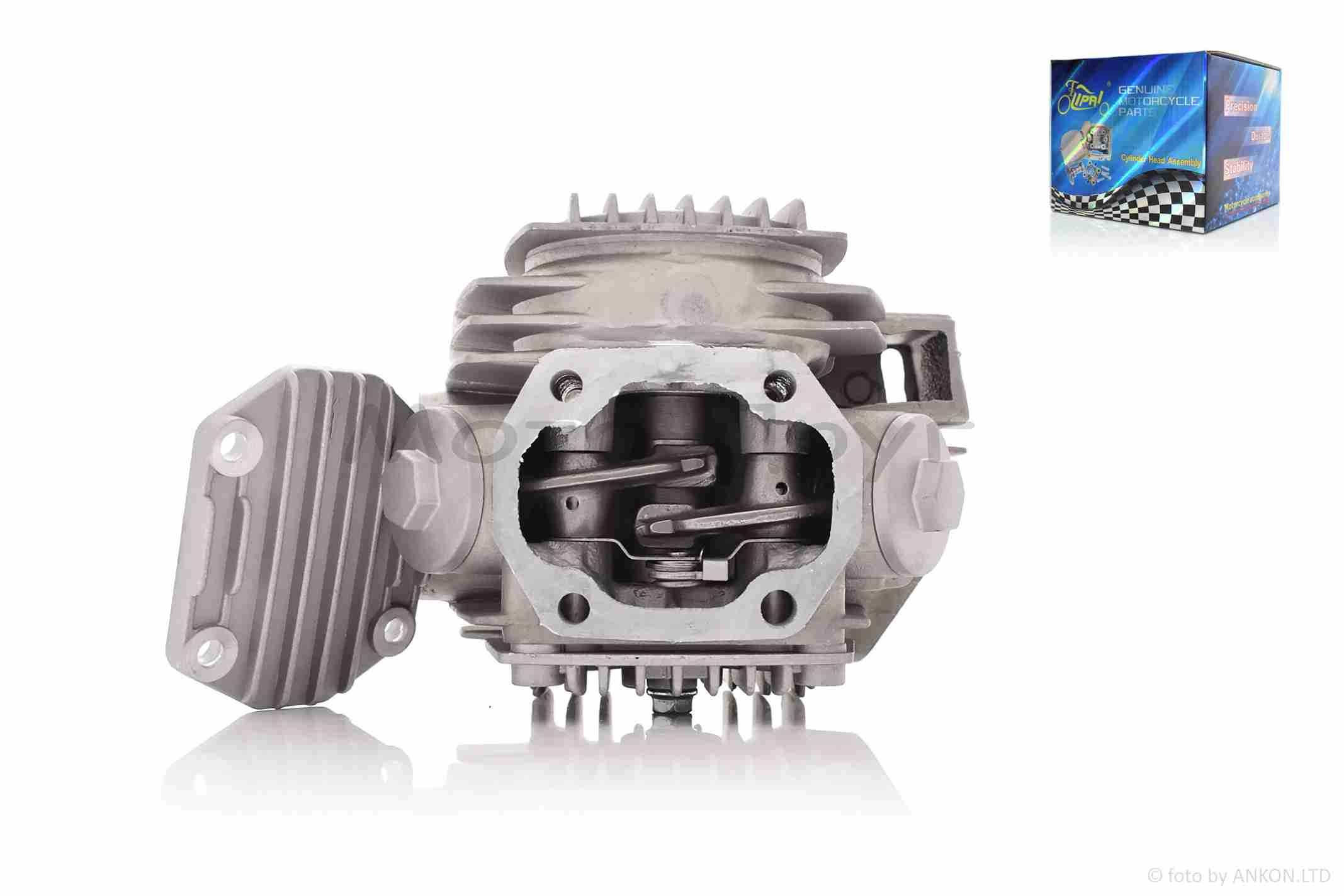 Головка цилиндра 152FMH Delta 110 D52.4, d20/23 в сборе "LIPAI" — изображение 2