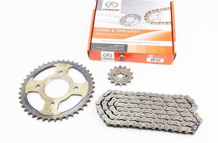 BOXER BM/BMX 150cc Звезды, цепь к-кт – 428H-122L+42T+14T “каленая”