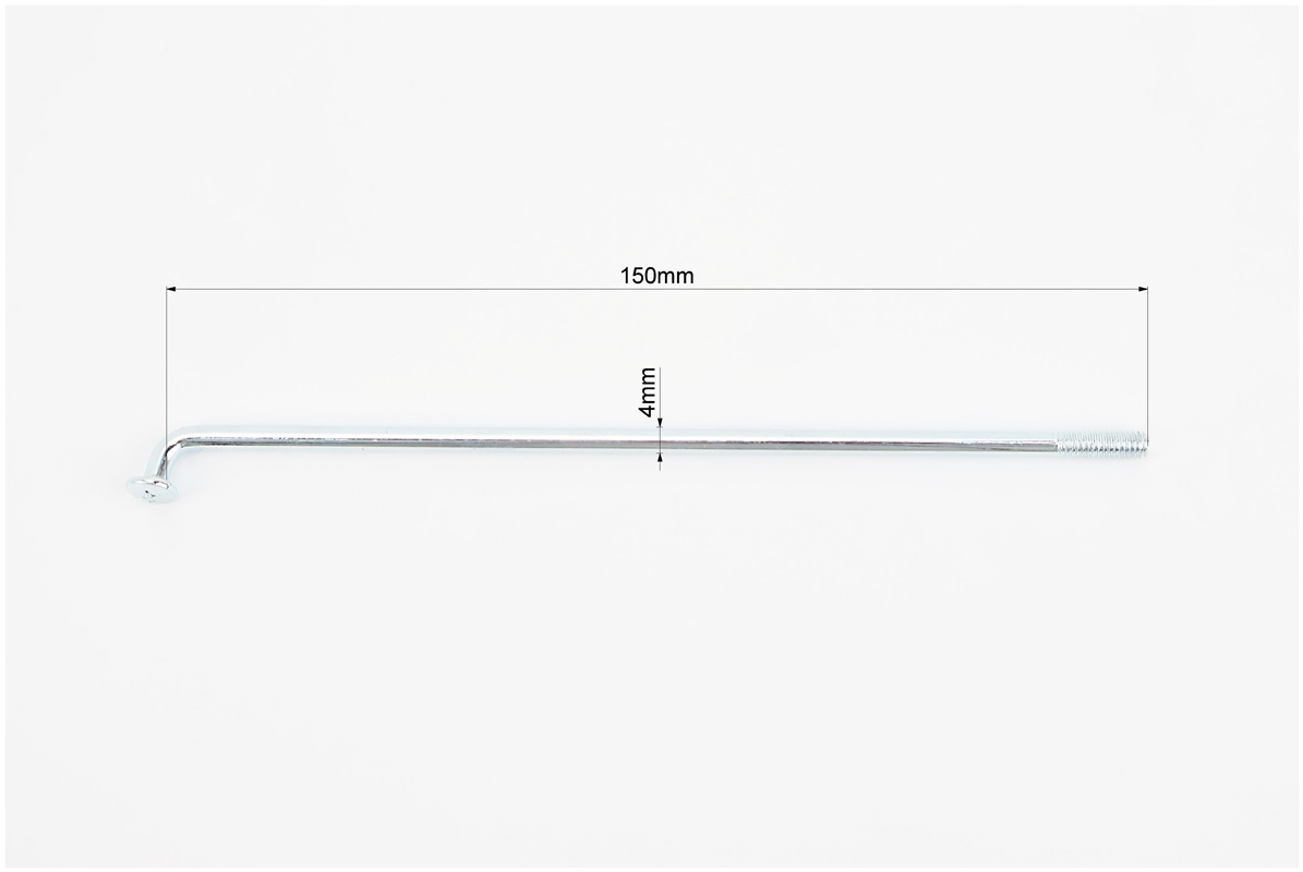 Loncin LX200GY-3 Спица заднего 17" колеса L=150мм, D=4мм, к-кт 36 шт — изображение 2