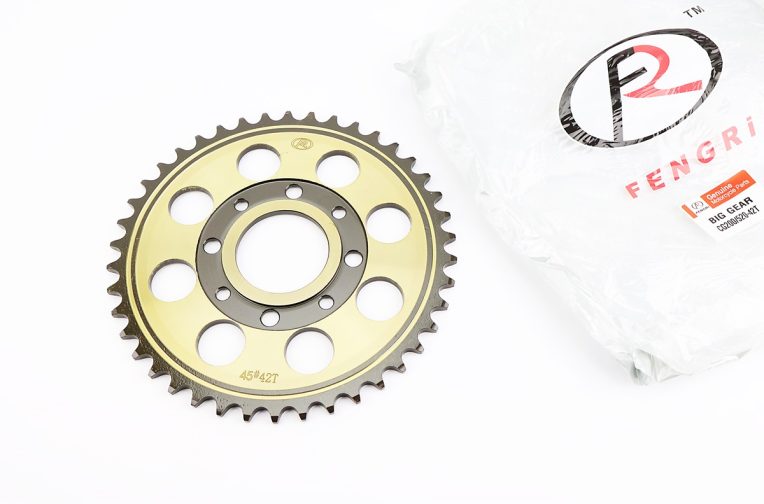 Звезда задняя 520-42T – d=58; 4отв.*90mm “каленая”, PULSAR P-180cc/Loncin- LX200GY-7A