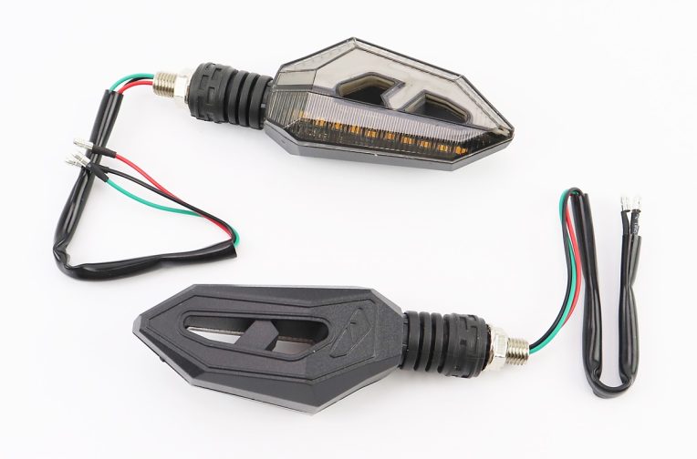 Поворот диодный на гибкой ножке + стоп сигнал/габарит LED СТРЕЛА тип 1″секвентальный”, 2шт
