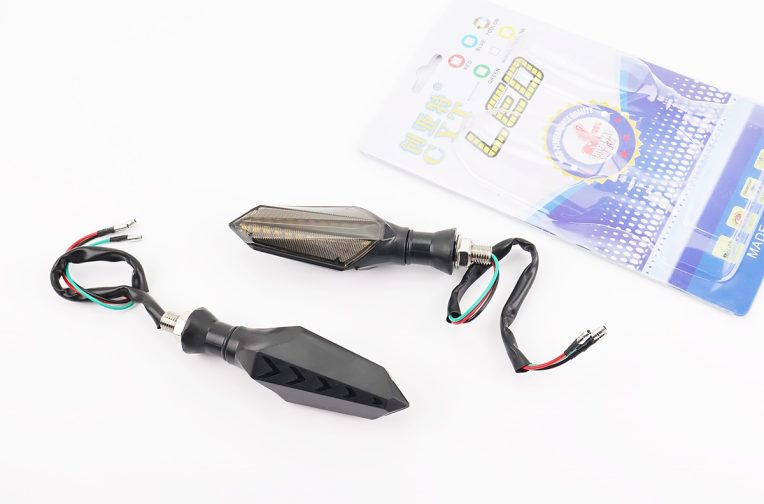 Поворот диодный на гибкой ножке LED СТРЕЛА тип 1″секвентальный”, 2шт