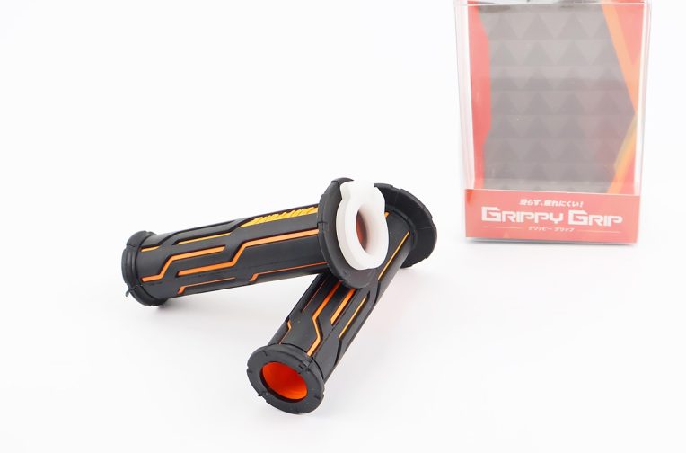 Рукоятка руля лев./пр. к-кт, черно-оранжевые