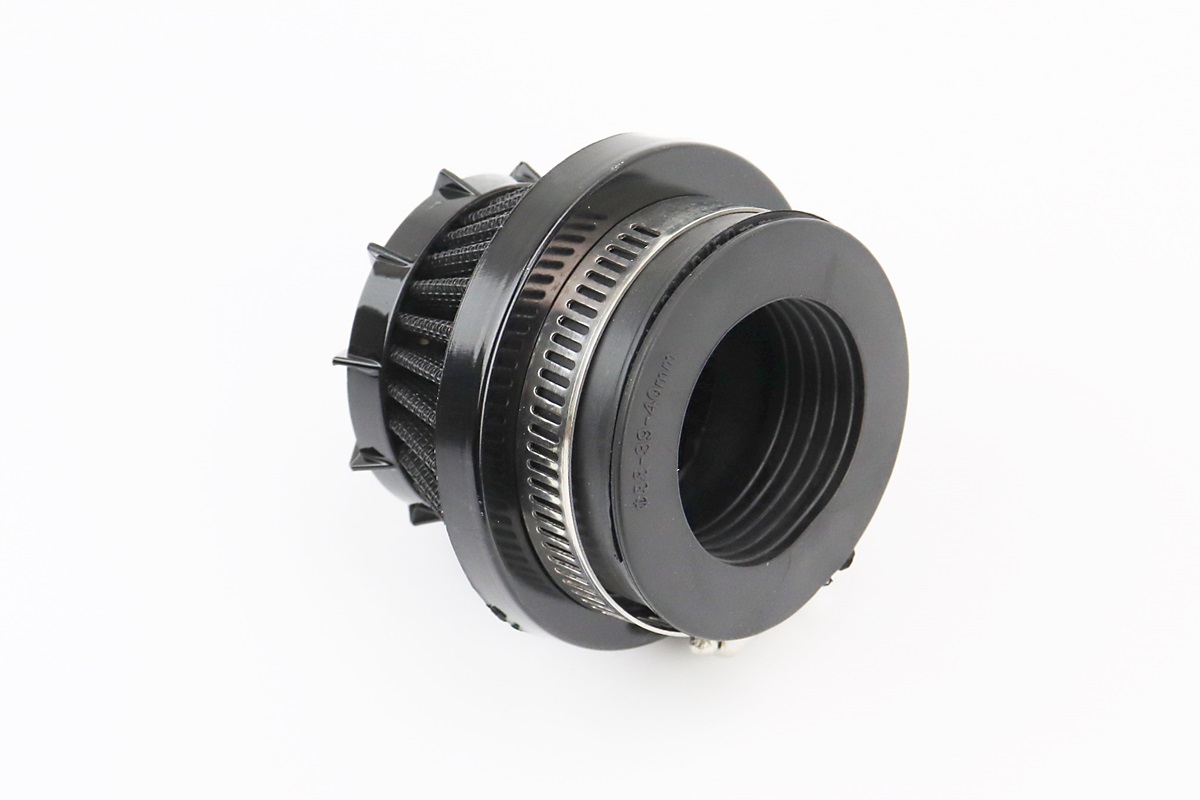 Фильтр воздушный нулевой 38мм прямой "конус" черный (малый) — изображение 2