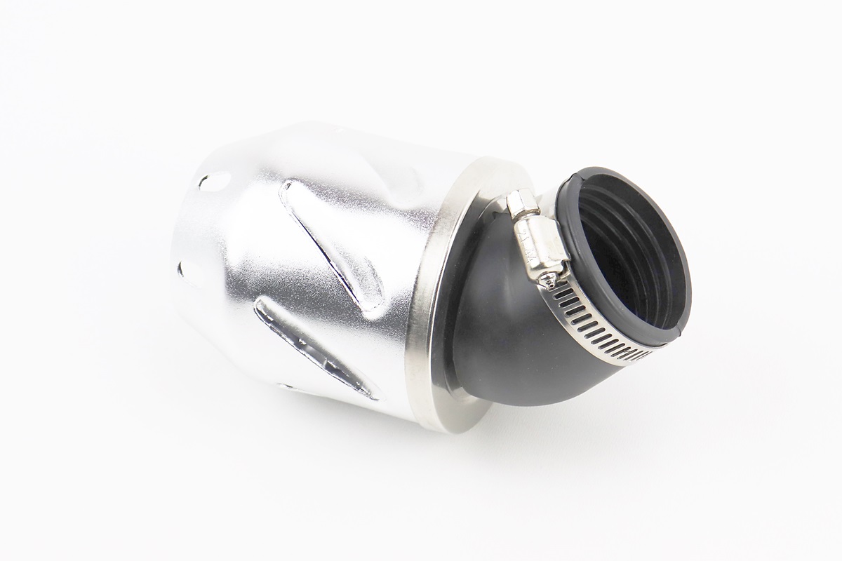 Фільтр повітряний нульовий 42мм 45град. з ковпачком прямим "ПУЛЯ", сірий - Зображення 2