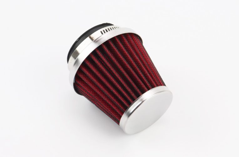 Фільтр повітряний нульовий 42мм прямий “конус”, високий ЧЕРВОНИЙ