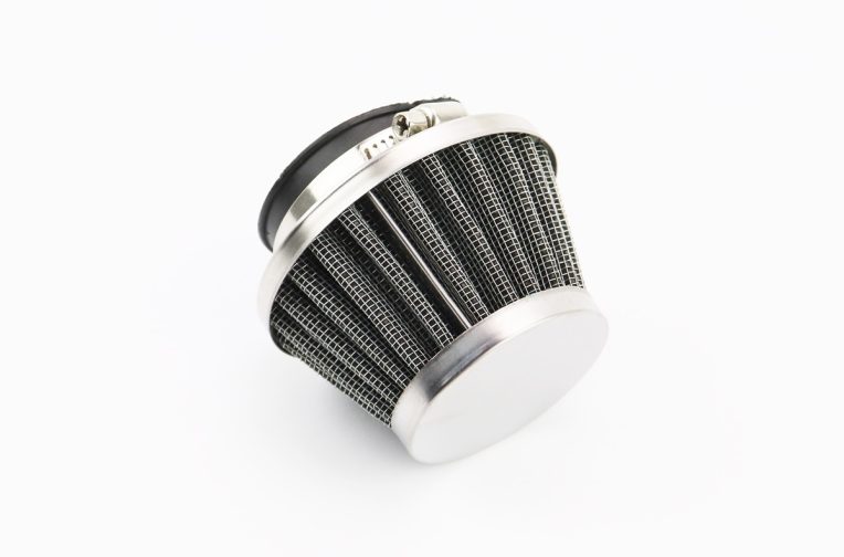 Фільтр повітряний нульовий 42мм прямий “конус”, низький ХРОМ