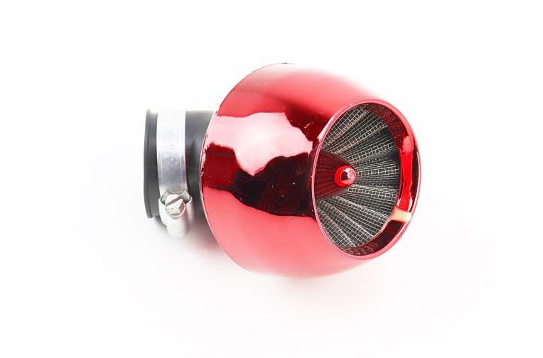 Фільтр повітряний нульовий 45мм 45град. “ТУРБИНА” червона