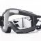 Очки кроссовые/эндуро/АТV, черные (прозрачное стекло)