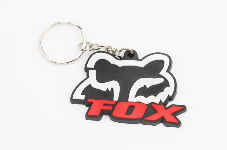 Брелок “FOX”, резиновый 57х36мм