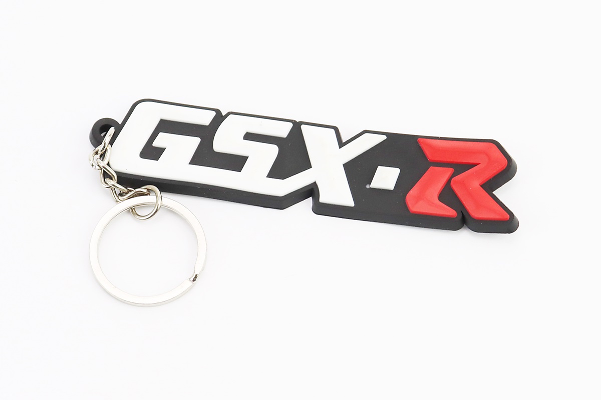 Брелок "GSX-R", гумовий 90 х 25 мм