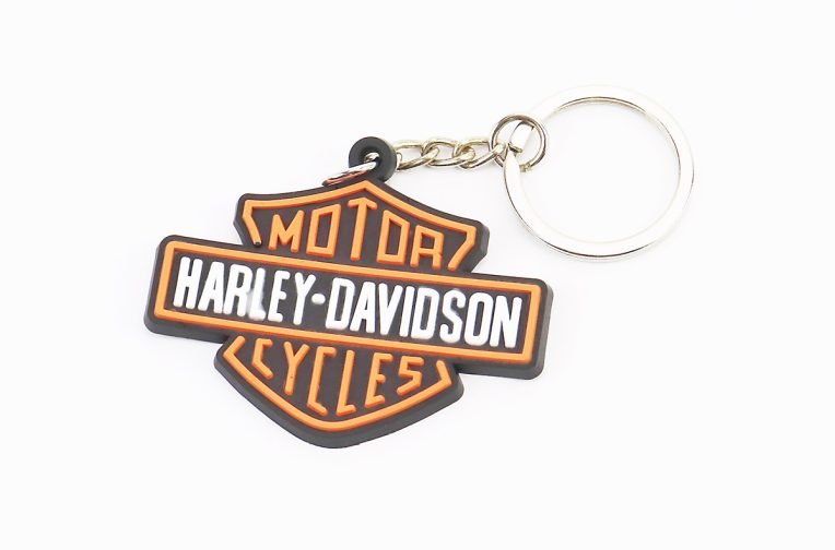 Брелок “HARLEY-DAVIDSON”, гумовий 51х35мм