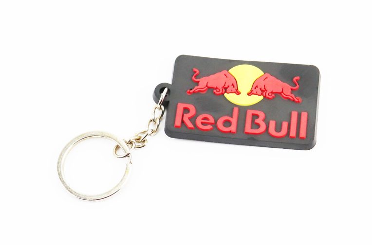 Брелок “Red Bull”, гумовий 50 х 30 мм