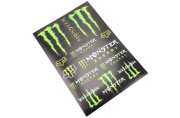 Наклейки набір 13шт “Monster” A8030 (20х30см)