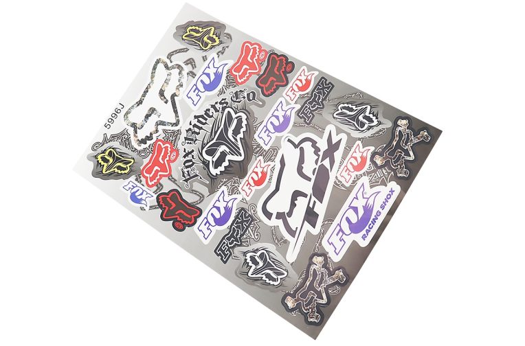 Наклейки набор 23шт “FOX” (46х31см)