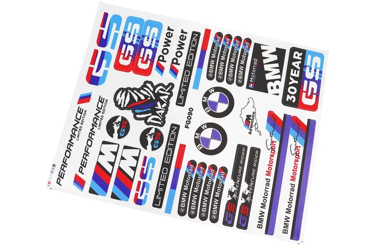 Наклейки набір 35шт “BMW” FG-090 (25×30см)