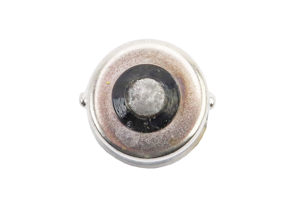 Лампа поворота (белая с цоколем) 12V/10W G18 — изображение 2