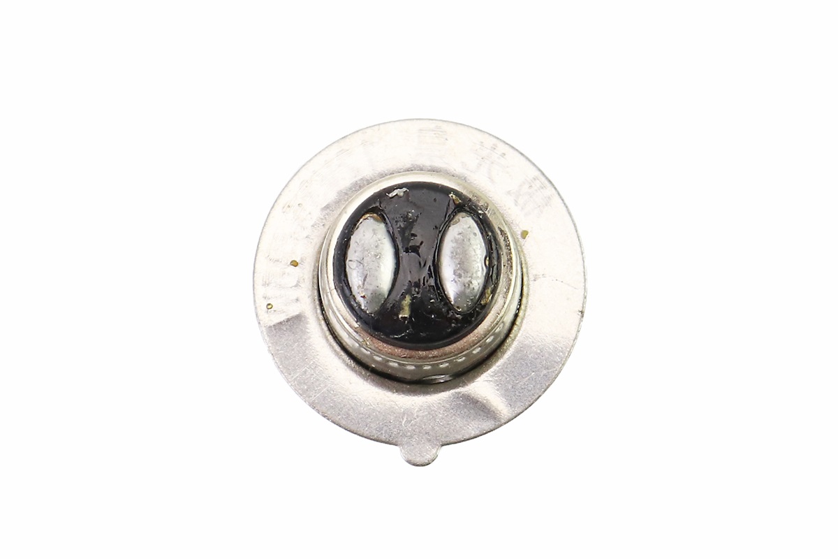 Лампа фары P15D-25-1 12V 35/35W синяя SUPER — изображение 2