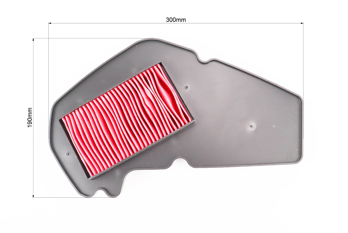 Фільтр-елемент повітряний (пластик) "картон" Yamaha BWS150, тип 2 - Зображення 3