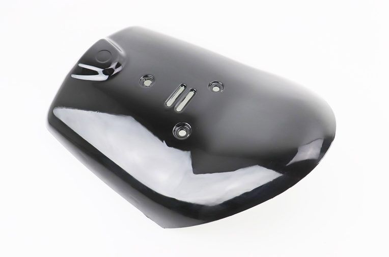 Yamaha JOG APRIO пластик – передний верхний “клюв”, ЧЕРНЫЙ