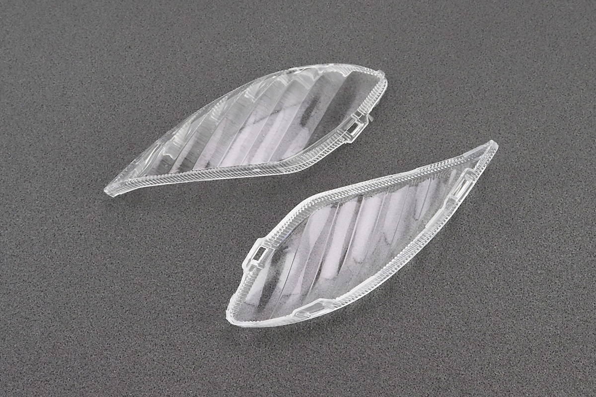 Yamaha JOG SA-16 "стекло"- поворотов передних к-кт 2шт, прозрачные