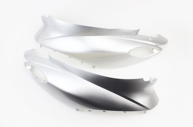 Yamaha JOG SA-36J/39J пластик – верхній бічний лів+прав к-кт 2шт, СІРИЙ