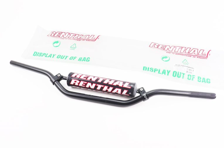 Кермо d22мм L805мм з буфером, чорний