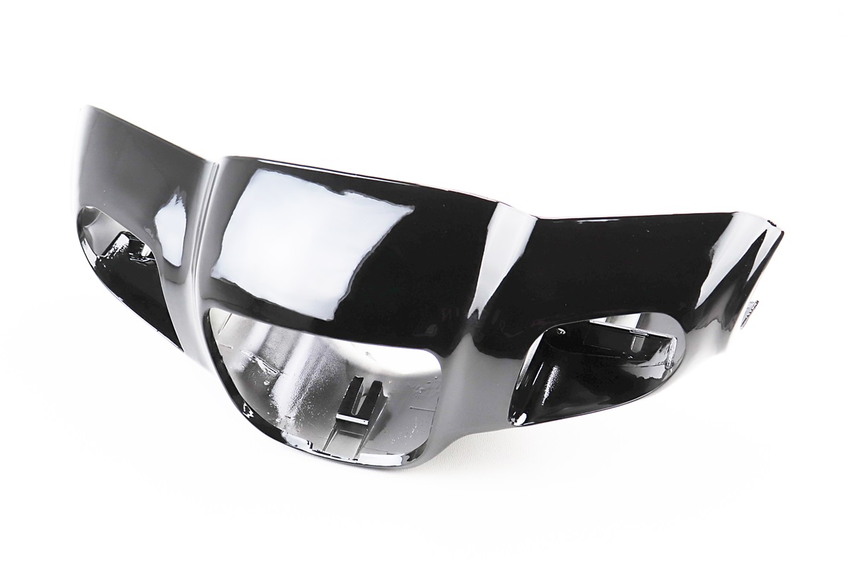 Yamaha JOG APRIO пластик - руля передний "голова", ЧЕРНЫЙ — изображение 2