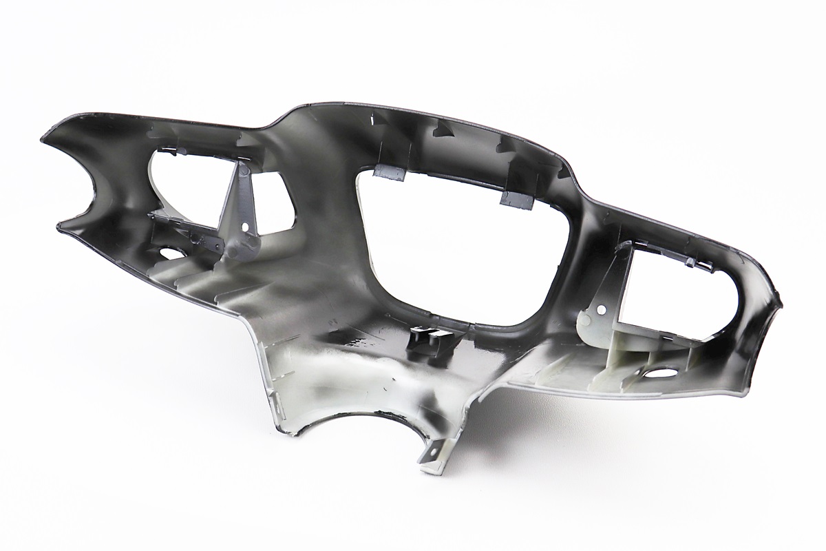 Yamaha JOG APRIO пластик - руля передний "голова", ЧЕРНЫЙ — изображение 3