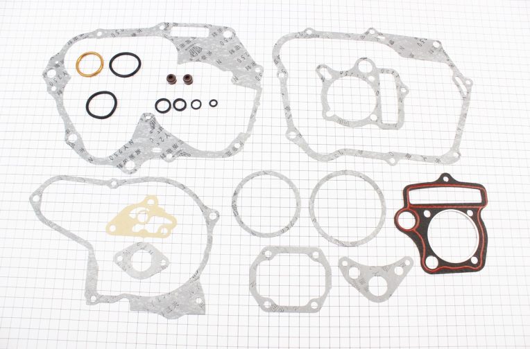 Прокладки двигуна JH-125cc-52,4мм, к-кт 20 деталей