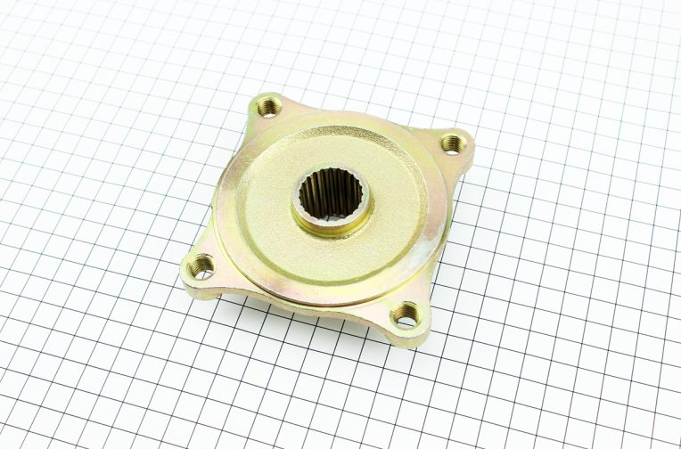 Ступица колеса со шлицами для оси 24мм под 4 болта