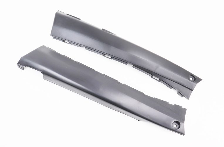 Yamaha JOG ARTISTIC пластик – нижний боковой лев+прав к-кт 2шт, ЧЕРНЫЙ (незначчительниые потертости)