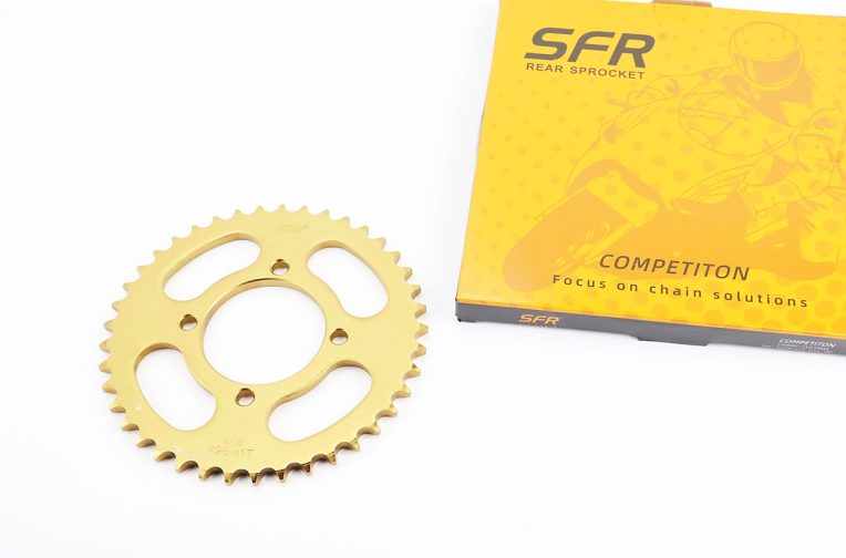 Зірка задня RS125 – 428-41T – d=64; 4отв.*80mm GOLD